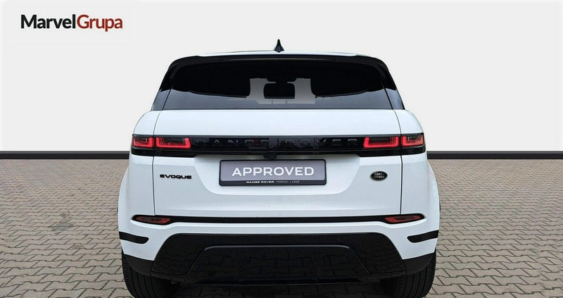 Land Rover Range Rover Evoque cena 209500 przebieg: 21042, rok produkcji 2022 z Wadowice małe 781